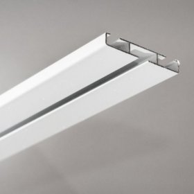 Tvirtinimo laikiklis pl. į lubas HESORA, 2 bėgelių, aliuminio profiliui "UNIVERSAL-PROFILIS", baltos sp., 1 pak./4 vnt., Nr.60