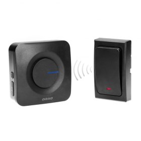 Skambutis ORNO Ondo, 230V 50Hz, 36 mel., 200 m  bevielis drėgmei atsparus mygtukas IP44, su 4 lygių garso reguliavimu, baltos sp., 02023S