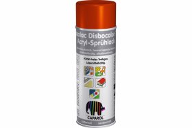 Dažai CAPAROL Capalac Disbocolor 781, 400 ml, aerozoliniai, šilko matiniai, ugnies raudonumo, RAL300