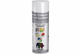 Dažai CAPAROL Capalac Disbocolor 781, 400 ml, aerozoliniai, šilko matiniai, baltos sp., RAL9010