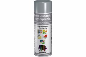 Dažai CAPAROL Capalac Disbocolor 781, 400 ml, aerozoliniai, šilko matiniai, sidabro sp., RAL9006