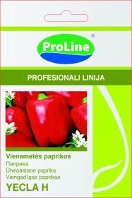 Sėklos daržovių, paprika PROLINE YECLA H, (02-07 mėn). G