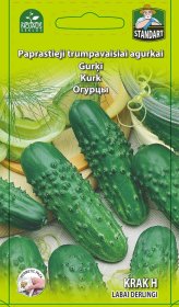 Daržovių sėklos, agurkai paprastieji trumpavaisiai Krak H, 0155