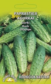 Sėklos daržovių, agurkai RODNIČIOK NATUR H, (02-07mėn)