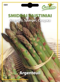 Daržovių sėklos, ORTOVIVO šparagai Argenteuil, 1,5 g., C
