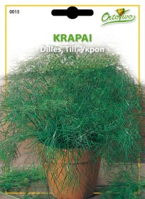 Prieskonių sėklos, ORTOVIVO krapai, 3 g., C