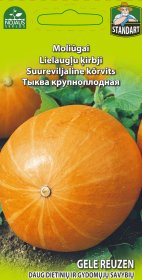 Daržovių sėklos, moliūgai Gele Reuzen, 2 g., 1060