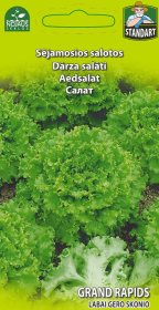 Daržovių sėklos, salotos sėjamosios Grand Rapids, 0605