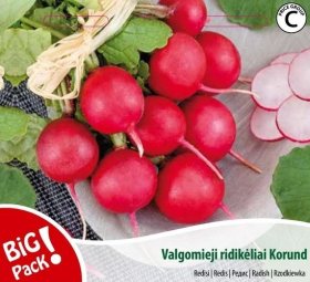 Daržovių sėklos, ridikėliai valgomieji Korund, 10 g., 0346, C
