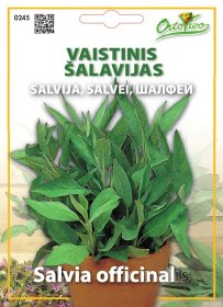 Prieskonių sėklos, ORTOVIVO vaistiniai šalavijai, 0,25 g., C