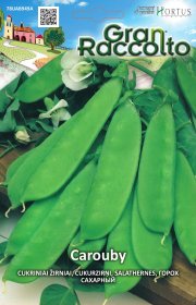 Daržovių sėklos, ORTOVIVO žirniai Carouby, 50 g., F