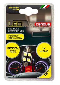 Automobilinių lempučių komplektas BOTTARI, t11*36 4smd 5050