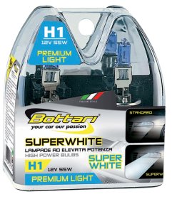 Automobilinė lemputė BOTTARI H1, halogeninė, 2 vnt., 30510