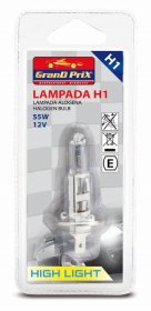 Automobilinė lemputė GRAND PRIX H1, 12V, 55W, halogeninė, 33819