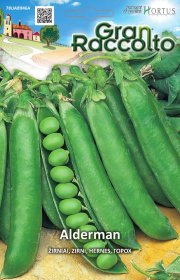 Daržovių sėklos, ORTOVIVO žirniai Alderman, aukštaūgiai, 50 g., F