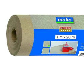 Popierius grindims, 125g/m², 1 m*20 m, rievėtas