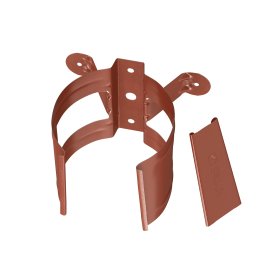 Lietvamzdžio laikiklis universalus BILKA, 90 mm , molio spalva, RAL8004