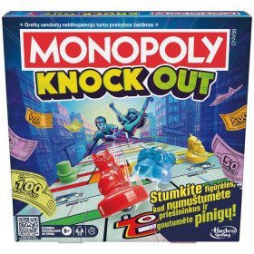 Stalo žaidimas MONOPOLY, „Monopolis: Knockout“ LT