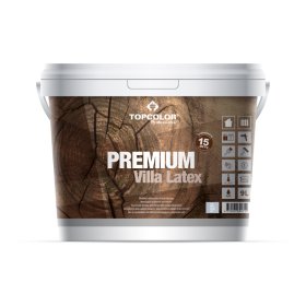 Medienos fasado dažai TOPCOLOR Premium ViLLa Latex, 9 L, piLka spaLva