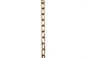 Dekoratyvinė grandinė POSAMO VAUKA, 1603/2,0 mm, plienas, padengta žalvariu, 20m
