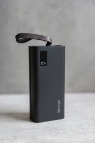 Išorinė baterija SPONGE, 30000 mAh, 22,5 W, greitas įkrovimas, USB-C, USB-A lizdas
