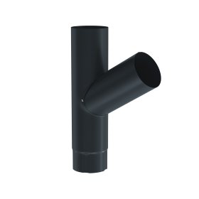 Lietvamzdžio trišakis BILKA, skersmuo 90 mm, antracito pilka splava, RAL7016