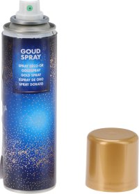 Purškiami dekoratyviniai dažai, aukso sp., 150 ml