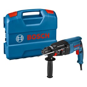 Elektrinis perforatorius BOSCH Professional GBH 2-26 SDS+, galia 830 W, smūgio energija 2,7 J, 3 f-jos, 4 m laidas, lagaminas