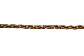 Instaliacinis tekstilinis kabelis ELECTRALINE Frrtx, 3x1.5 mm, rudos sp., 100 m