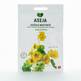 Gėlių sėklos, didžioji nasturtė Jewel of Africa, ASEJA, 2gr, 48170(5)