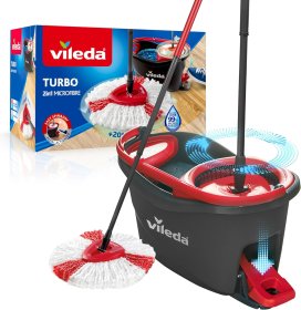 Šluotos ir kibiro su pedalu rinkinys VILEDA Turbo