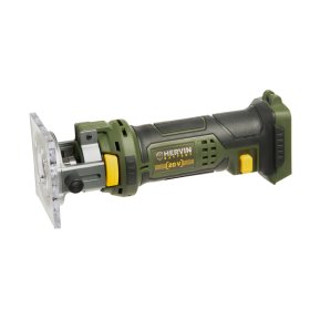 Akumuliatorinė freza HERVIN BATTERY, 20 V, grąžtai 1/4" ir 1/8", be akumuliatoriaus, PLRCL-722A