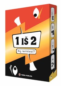 Stalo žaidimas, „1 IŠ 2. Ką renkiesi?“