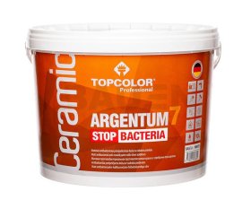 Vandeniniai vidaus dažai TOPCOLOR Ceramic Argentum 7, 10 l