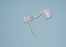 Sraigtai GUTTA, 4,5 x 45 mm, plastikui, 100vnt