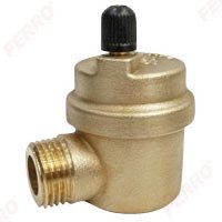 Automatinis nuorintojas FERRO, 1/2", su uždarymo vožtuvu, kampinis, žalvario sp., O15ASB