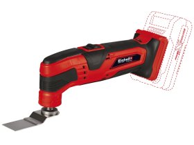 Akumuliatorinis daugiafunkcinis įrankis EINHELL TC-MG 18 Li, Solo, 18 V, Li-ion, svoris 0,88 kg, be akumuliatoriaus ir kroviklio