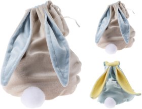 Dovanų maišelis Triušis, 19 x 45 cm, 2 skirtingos sp.