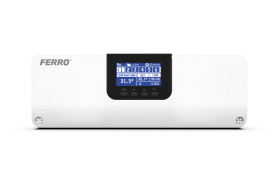 Grindinio šildymo valdymo blokas FERRO FL8*, 8 kontūrų, 230 V, Wi-Fi, FL8*