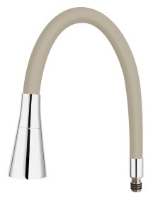 Snapas maišytuvui FERRO Elastico II, lankstus, smėlio spalvos, W101P-B