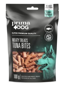 Skanėstas šunims PRIMADOG, tuno kąsneliai, 100g