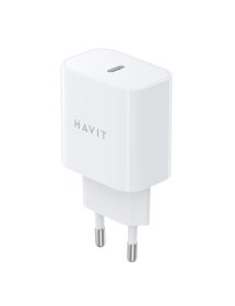 Įkroviklis HAVIT Dot Uc12, 1 x USB-C, 2,4 A, 12 W