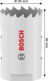 Bimetalinė gręžimo karūna BOSCH, 30 mm