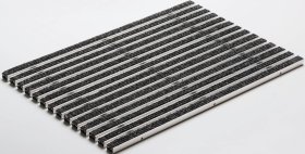Batų valymo grotelės ACO Vario 2.0, 100 x 50 cm, veltinio juostelių grotelės, antracito spalva, 3008435