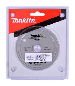 Deimantinis pjovimo diskas plytelėms MAKITA, tiesus, 85x15x1,8 mm B-21098