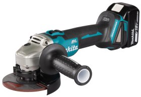 Akumuliatorinis kampinis šlifuoklis MAKITA DGA506Z, 18 V, ø125mm, 8500 min-1, Be akumuliatorių ir kroviklio!