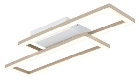 Pakabinamas LED šviestuvas GLOBO Wilton, 16W, 230V, 3000-6000K, 1070lm,  baltos spalvos, atminties funkcija, 550 x 155 x 55 mm, 67381-16