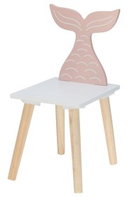 Vaikiška kėdutė KIDS, 4 skirtingi dizainai, 24 x 29,5 x 52 cm