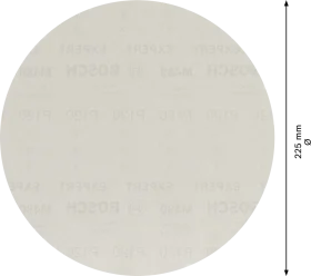 Šlifavimo tinklelis BOSCH, M 480, 225 mm, G120, 25 vnt.