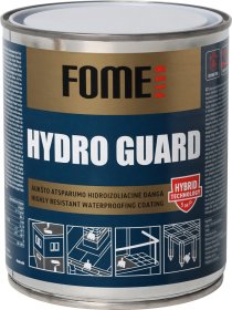 SMP hidroizoliacinė danga FOME FLEX Hydroguard Coating, pilka, 1kg